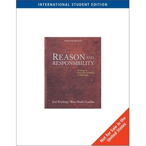 Reason And Responsibility 12Ed Ise (Hb 2004)