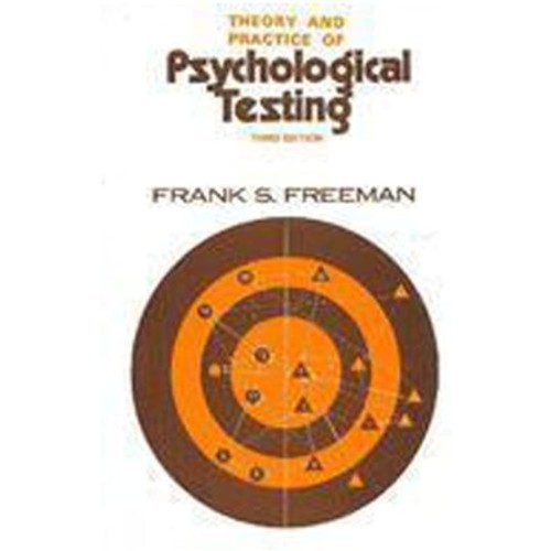 Theory And Practice Of Psychological Testing ...