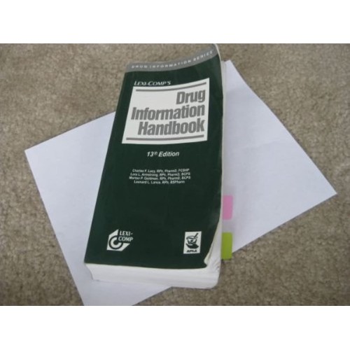 Drug Information Handbook, 13E 