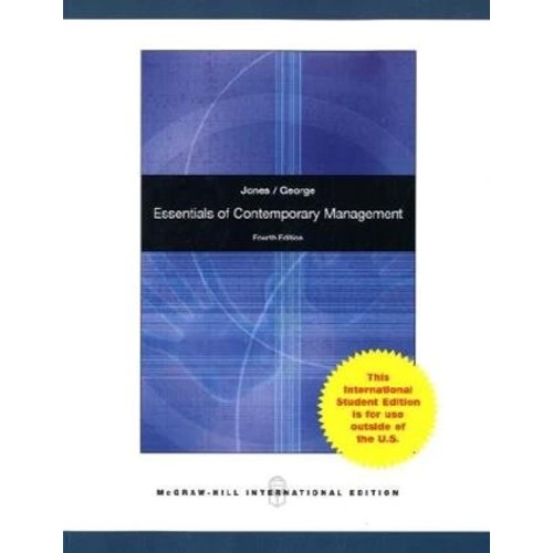 Essentials Of Contemporary Management 4Ed (Ie...