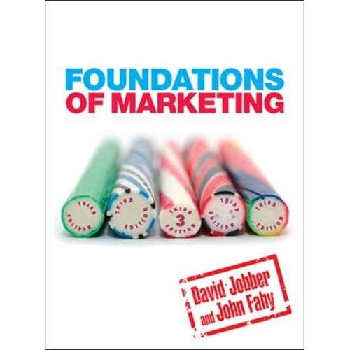 Foundations Of Marketing 3Ed (Pb 2009) 