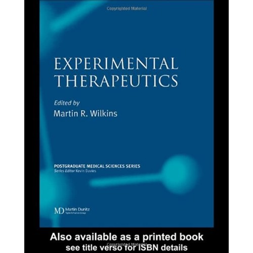 Experimental Therapeutics (Postgraduate Medic...