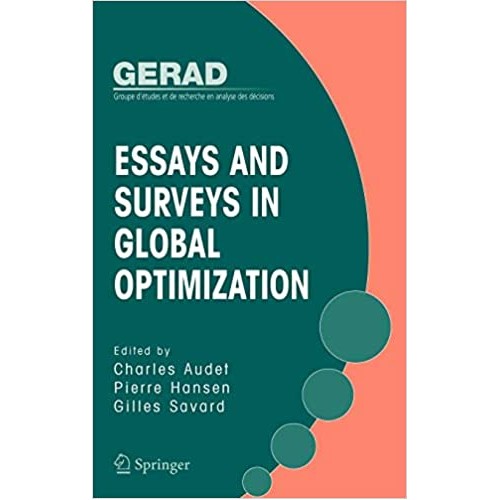 Essays And Surveys In Global Optimization (Hb...