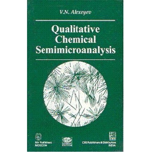 Qualitative Chemical Semimicroanalysis (Pb 20...