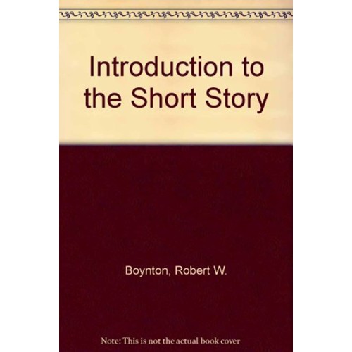 Introduction To The Short Story Third Ed. (Pb...