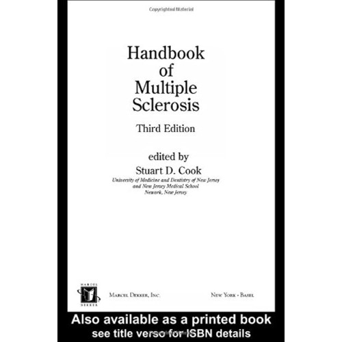 Handbook Of Multiple Sclerosis, Third Edition...