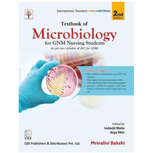 Textbook Of Microbiology For Gnm Nursing Stud...