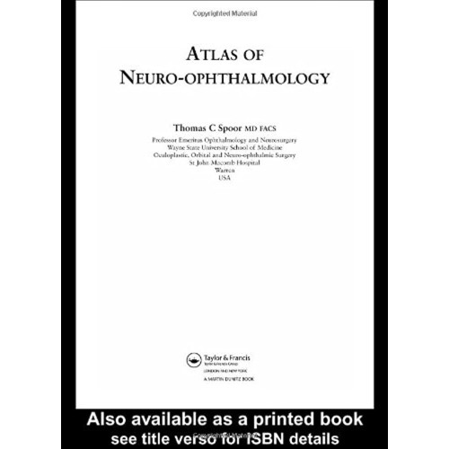 Atlas Of Neuro-Opthalmology 