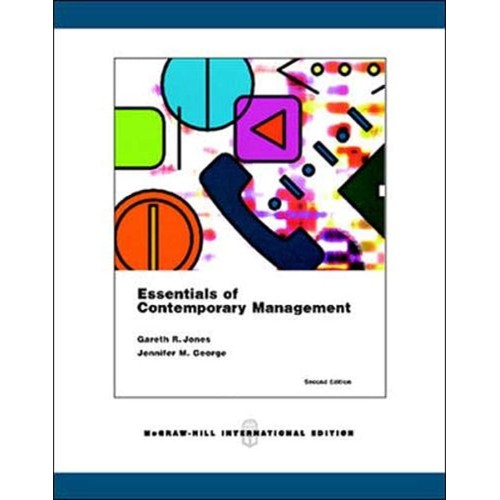 Essentials Of Contemporary Management, 2E (Ie...