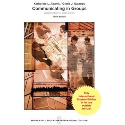 Communicating In Groups Applications And Skil...