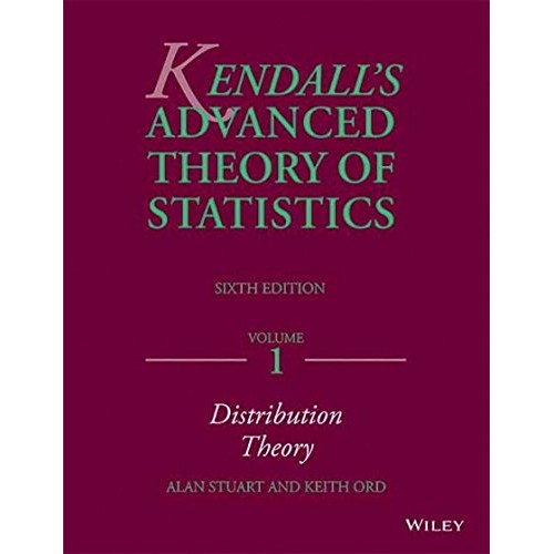 Kendalls Advanced Theory Of Statistics 6Ed Vo...