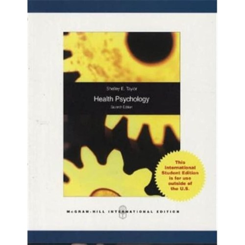 Health Psychology 7Ed (Ie) (Pb 2009) 