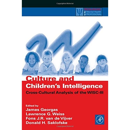 Culture And Children'S Intelligence : Cross-C...