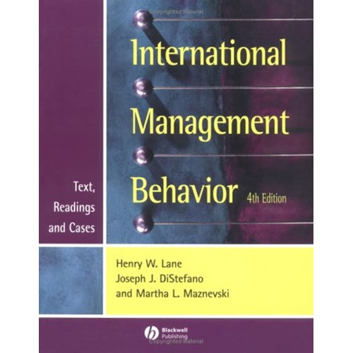 International Management Behavior 4E 2000