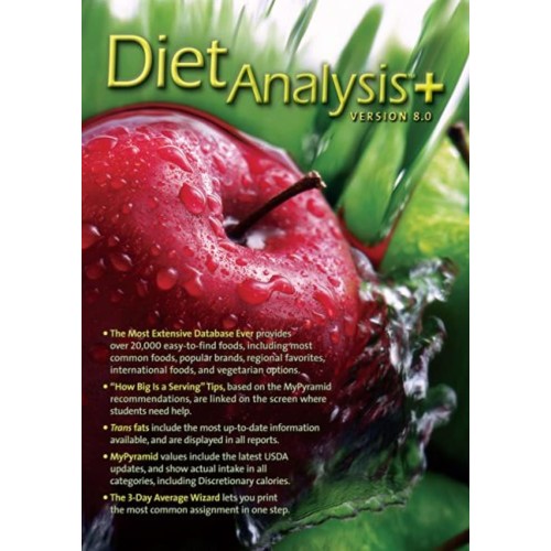 Diet Analysis Plus 8.0 Online Instant Access ...