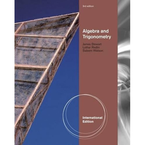 Algebra And Trigonometry 3Ed (Ie) (Pb 2012)