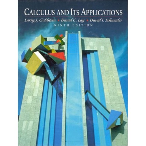 Calculus And Its Applications ; 9 /E 