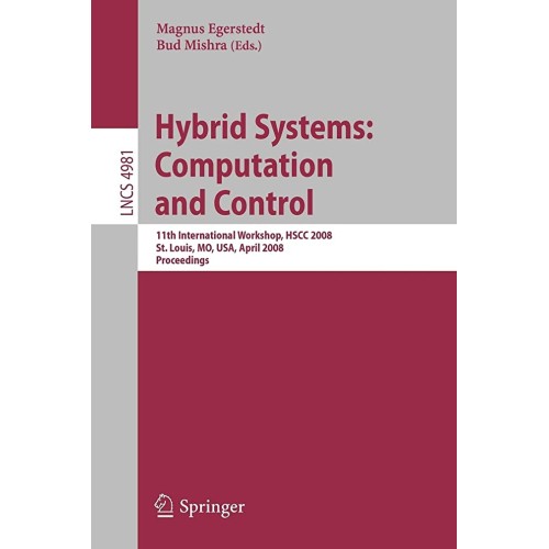 Hybrid Systems: Computation And Control (Pb) 