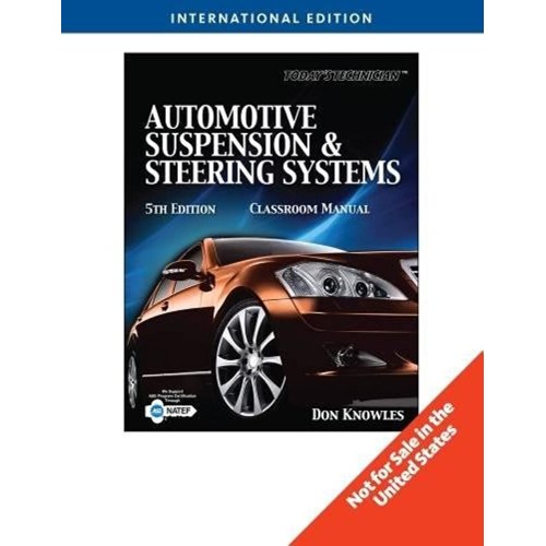 Automotive Suspension And Steering Systems 5E...