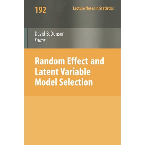 Random Effect And Latent Variable Model Selec...