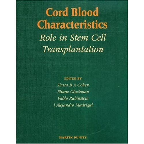 Cord Blood Characteristics: Role In Stem Cell...