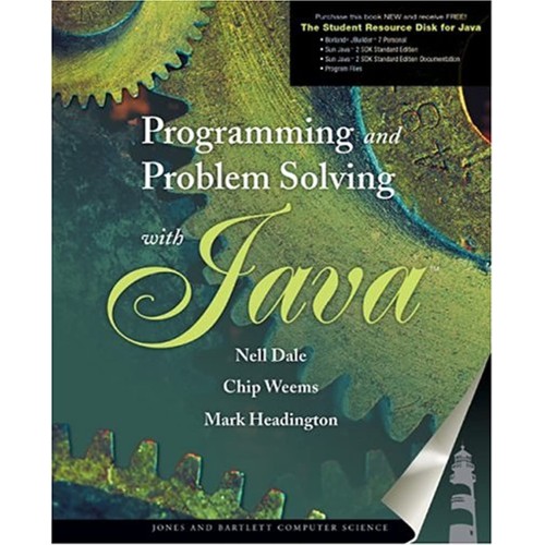 Programming And Roblem Solving With Java (Pb ...