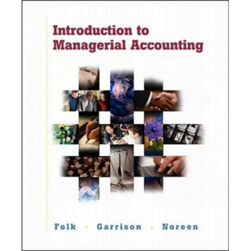 Introduction To Managerial Accounting (Pb 200...