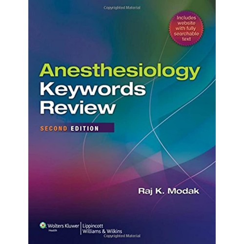 Anesthesiology Keywords Review 2Ed (Pb 2013) 