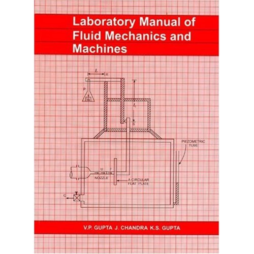 Laboratory Manual Of Fluid Mechanics And Mach...