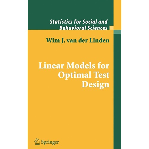 Linear Models For Optimal Test Design (Hb) 