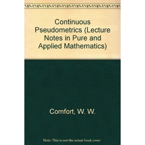 Continuous Pseudometrics , Vol-14 