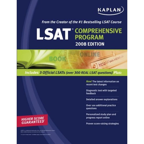 Kaplan Lsat 2008, Comprehensive Program 