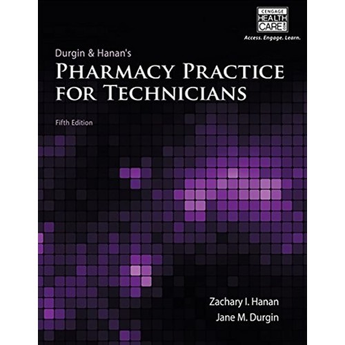 Pharmacy Practice For Technicians 5Ed (Pb 201...