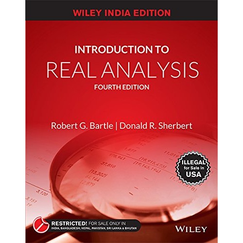 Introduction To Real Analysis (Pb 2014) 