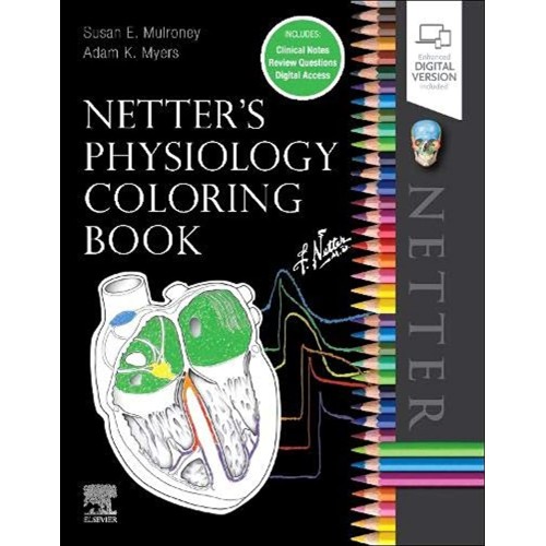 Netters Physiology Coloring Book (Pb 2022)