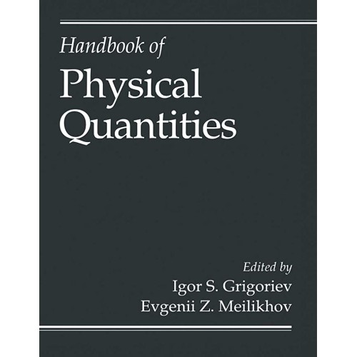 Handbook Of Physical Quantities 