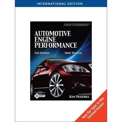 Automotive Engine Performance 5Ed Cm Sm (Ie) ...