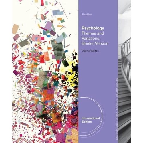 Psychology Themes And Variations Briefer Vers...