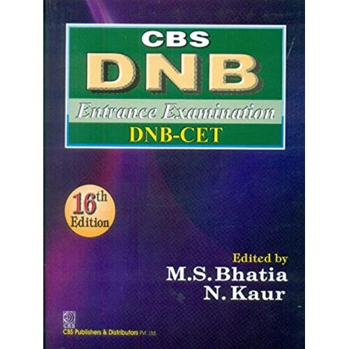 Cbs Dnb Entrance Examination Dnb-Cet, 16Edn (...