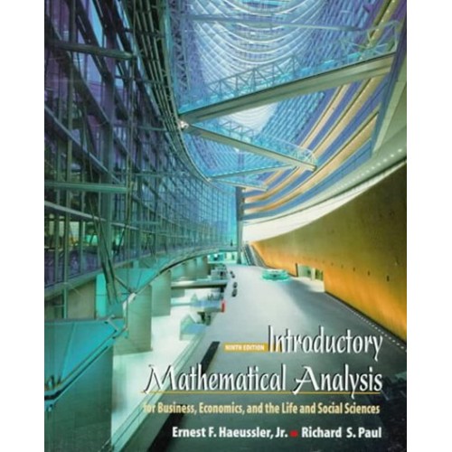 Introductory Mathematical Analysis, 9/E 