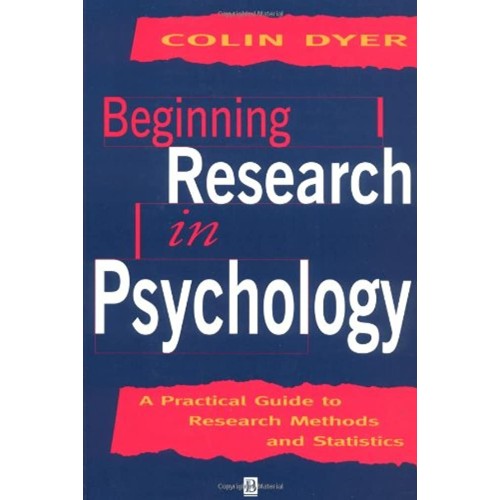 Beginning Research In Psychology (Pb) 