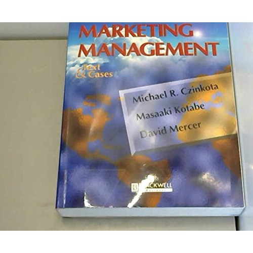 Marketing Management Text & Cases 