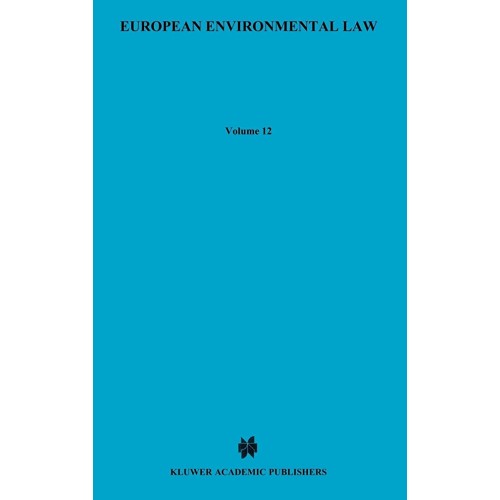 European Environmental Law European Monograph...