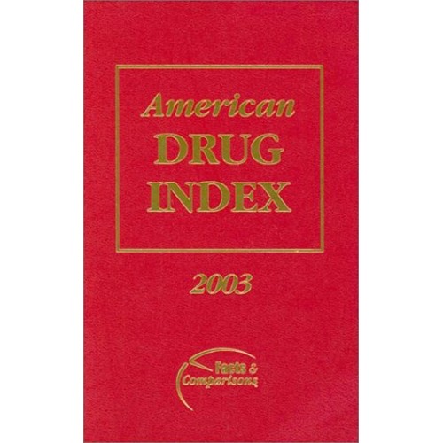 American Drug Index 2003 47Th Ed. (Hb 2002)