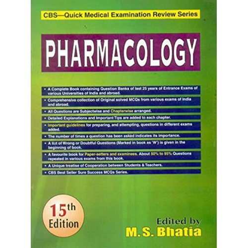 Pharmacology 15Ed Cbs Quick Medical Examinati...