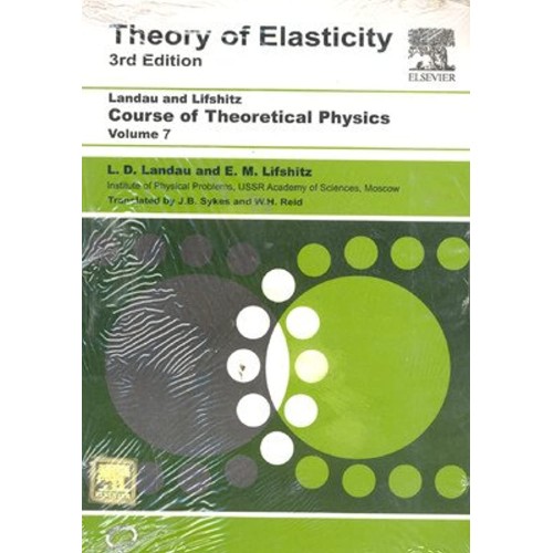 Course Of Theoretical Physics Vol 7 Theory Of...