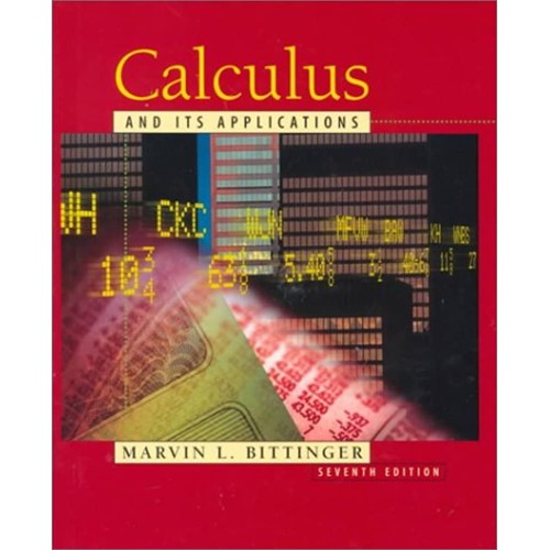 Calculus And Its Applications, 7/E 