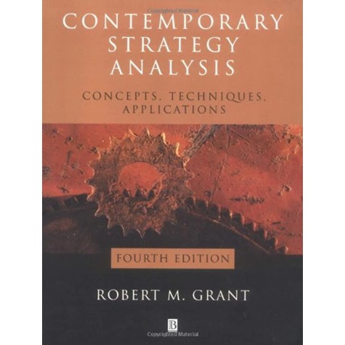 Contemporary Strategy Analysis 4 E Concepts T...