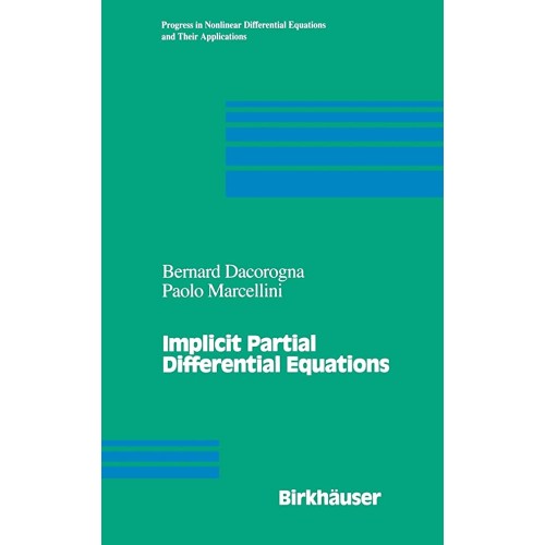 Implicit Partial Differential Equations (Hb) 