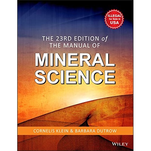 The Manual Of Mineral Science 23Ed (Pb 2019) 